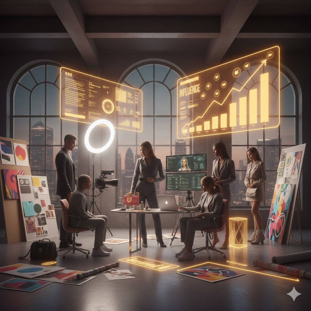 Strategic operations center monitoring brand narrative integrity